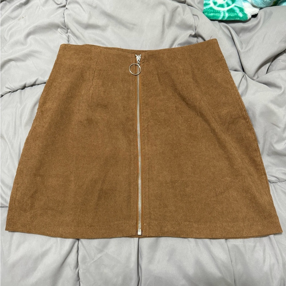 Zip up skirt